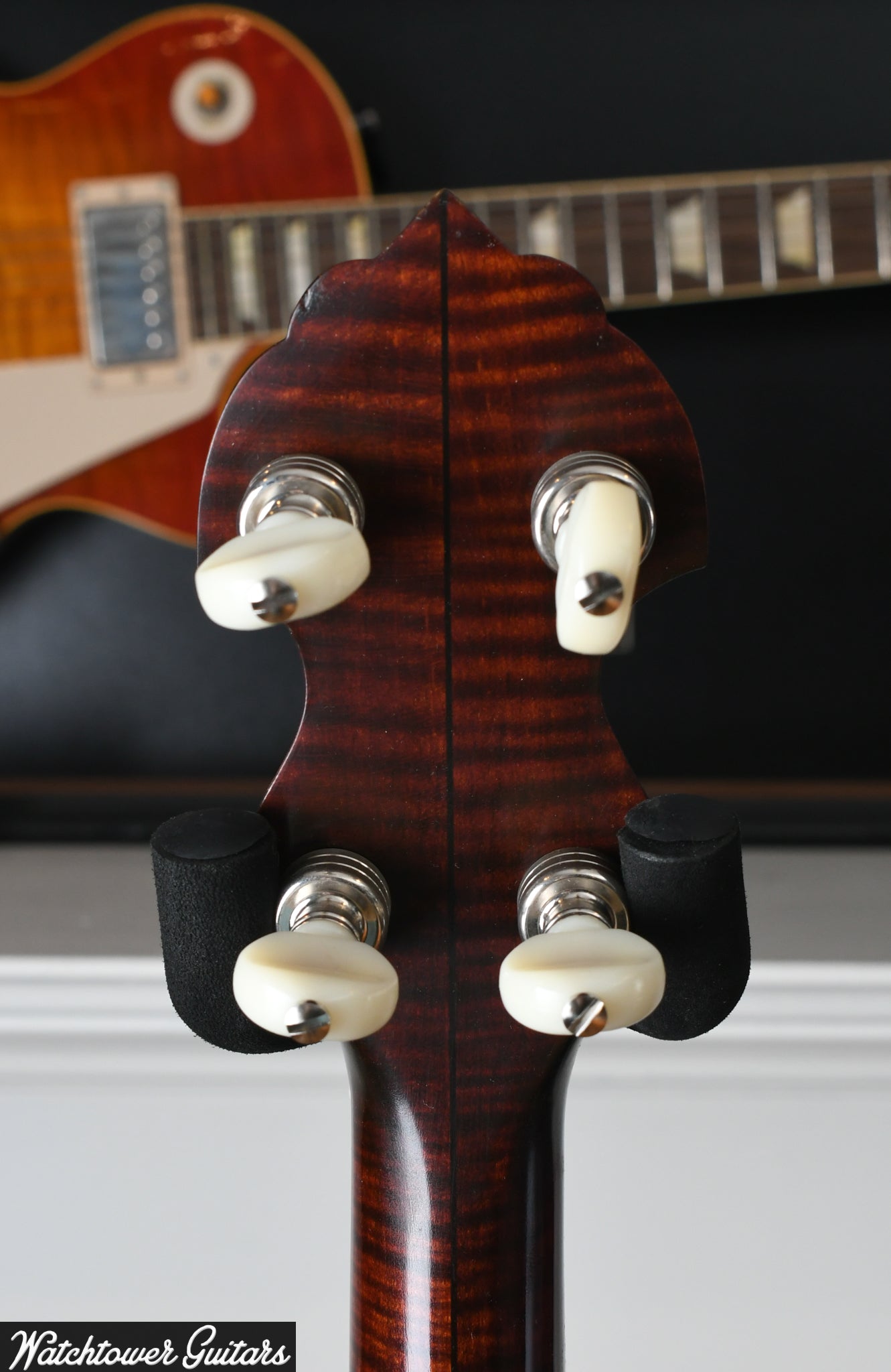 2008 Chanterelle Banjo Gryphon Inlay Mike Ramsey