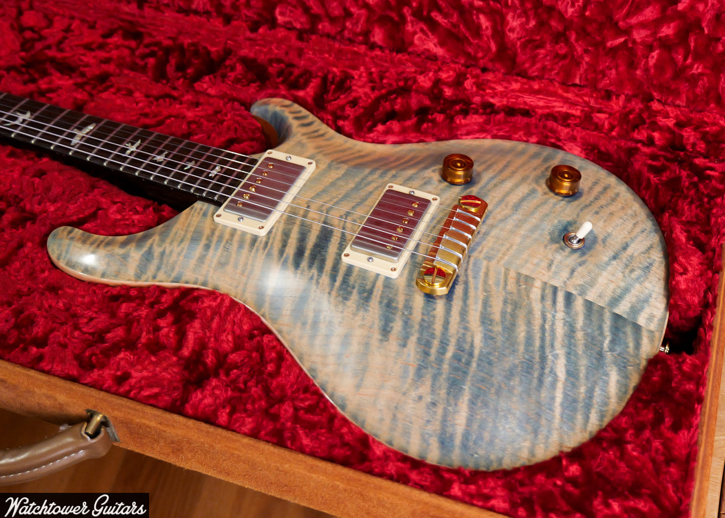 2006 PRS Modern Eagle Faded Blue Jean Brazilian Rosewood Neck Ron Ellis Pickups