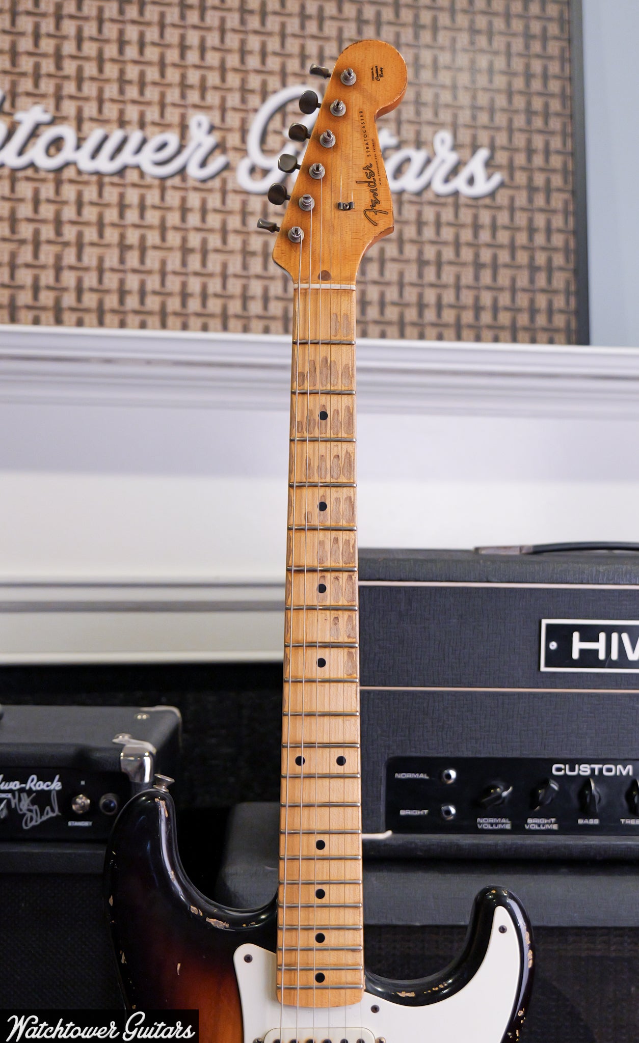 2014 Fender '57 Stratocaster WW10 Masterbuilt John Cruz Heavy Relic Sunburst