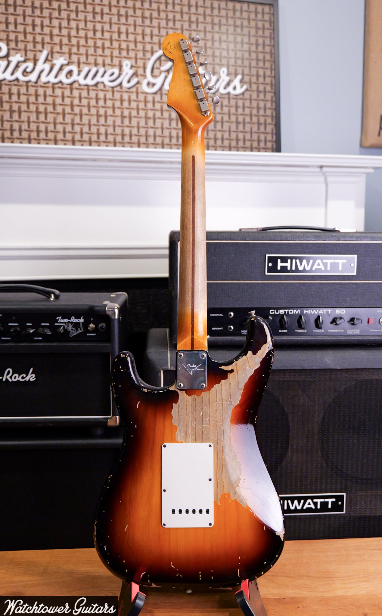 2014 Fender '57 Stratocaster WW10 Masterbuilt John Cruz Heavy Relic Sunburst