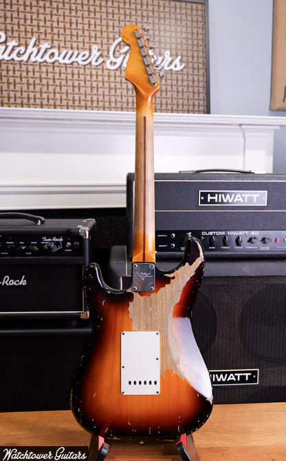 2014 Fender '57 Stratocaster WW10 Masterbuilt John Cruz Heavy Relic Sunburst