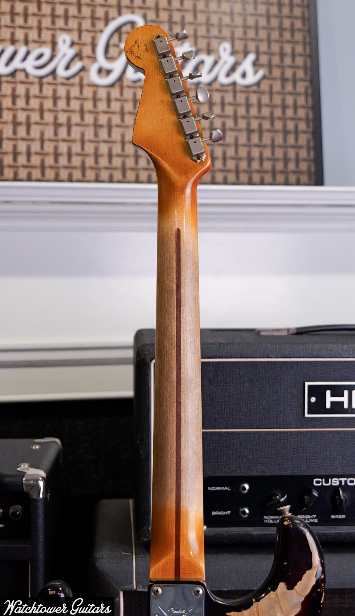 2014 Fender '57 Stratocaster WW10 Masterbuilt John Cruz Heavy Relic Sunburst