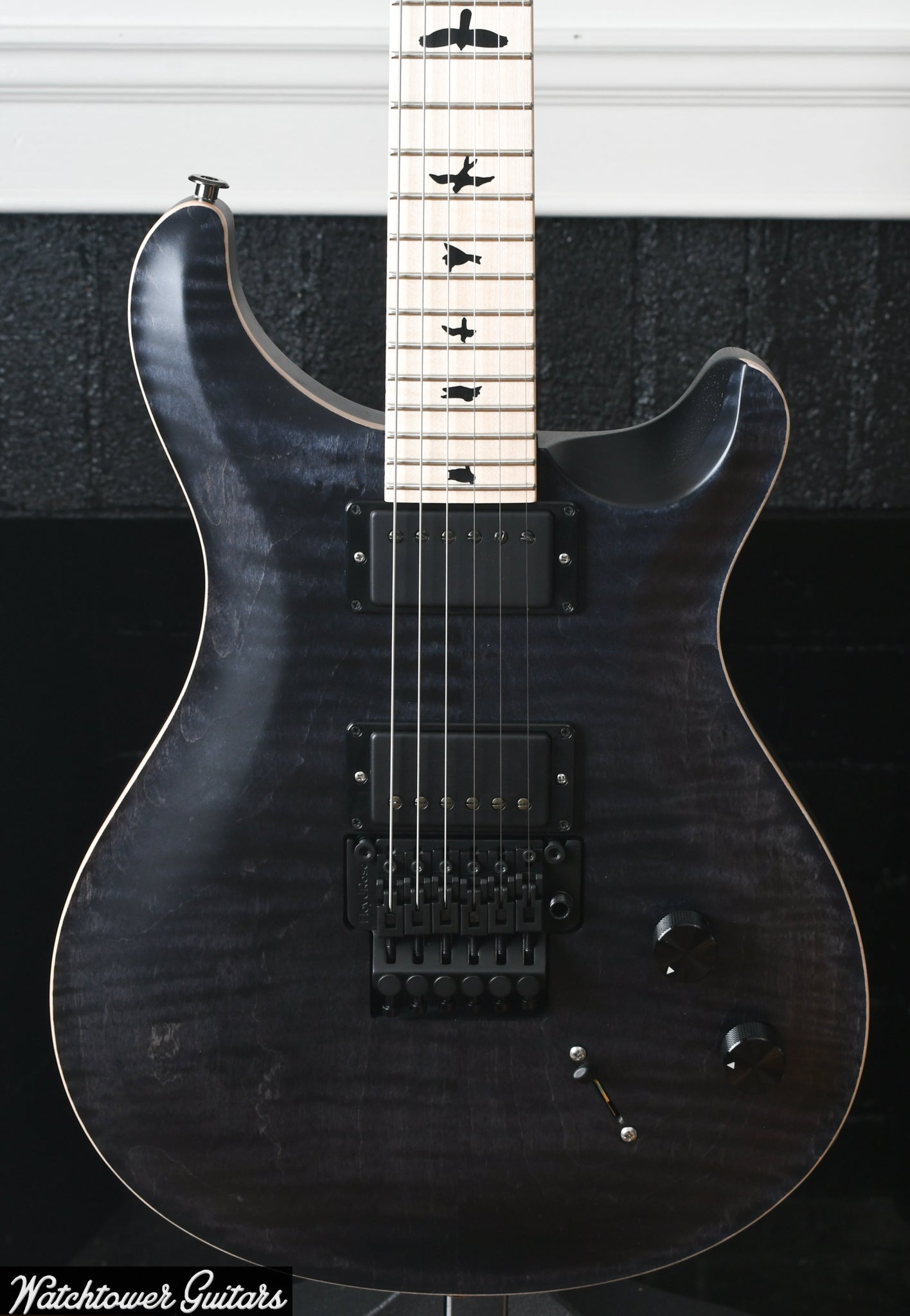 Paul Reed Smith PRS Dustie Waring CE 24 Floyd Satin Gray Black