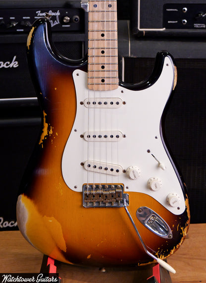 2022 Fender Custom Shop '57 Stratocaster Heavy Relic Sunburst