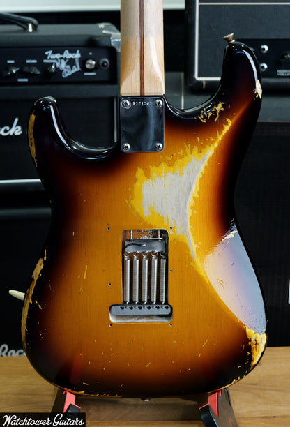 2022 Fender Custom Shop '57 Stratocaster Heavy Relic Sunburst