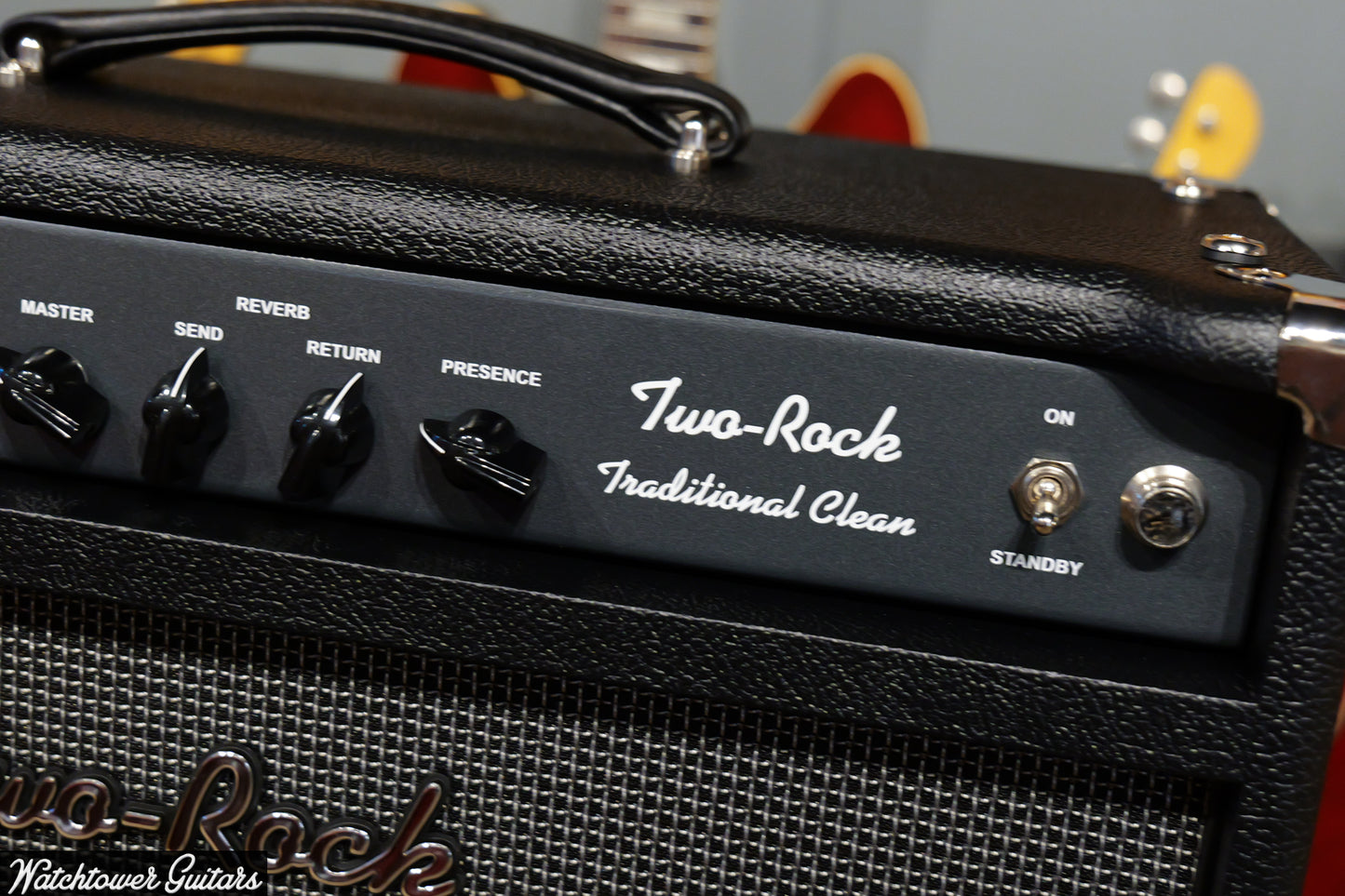 Two Rock Traditional Clean 100/50 Head Black Bronco with Modern Silver Grill (SN 627)