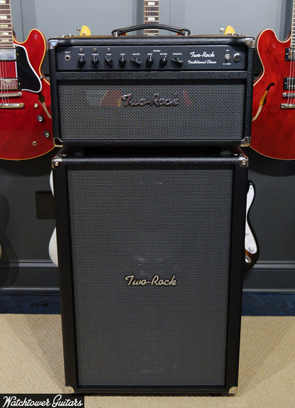 Two Rock Traditional Clean 100/50 Head Black Bronco with Modern Silver Grill (SN 627)