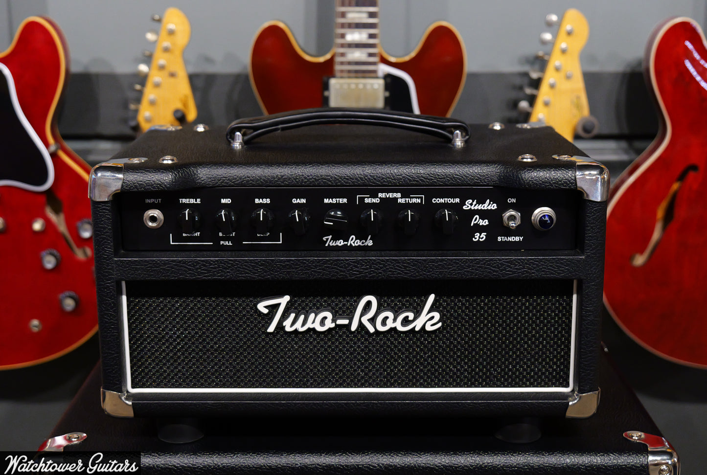 Two Rock Studio Pro 35 Head Black Bronco Tolex