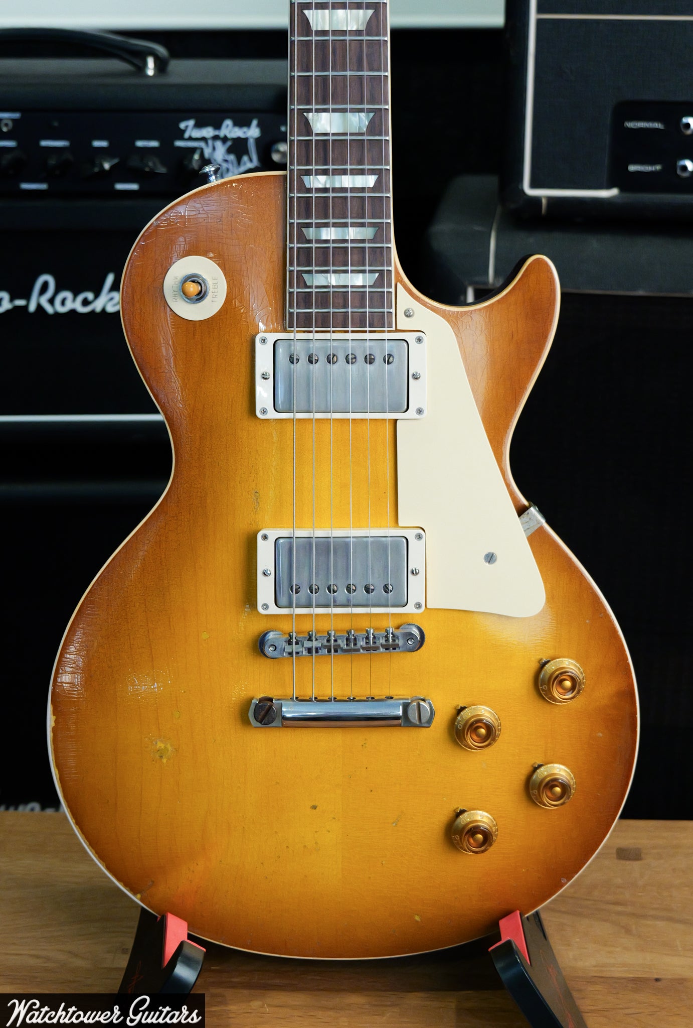 2021 Gibson 1958 Standard R8 Murphy Lab Heavy Aged Iced Tea