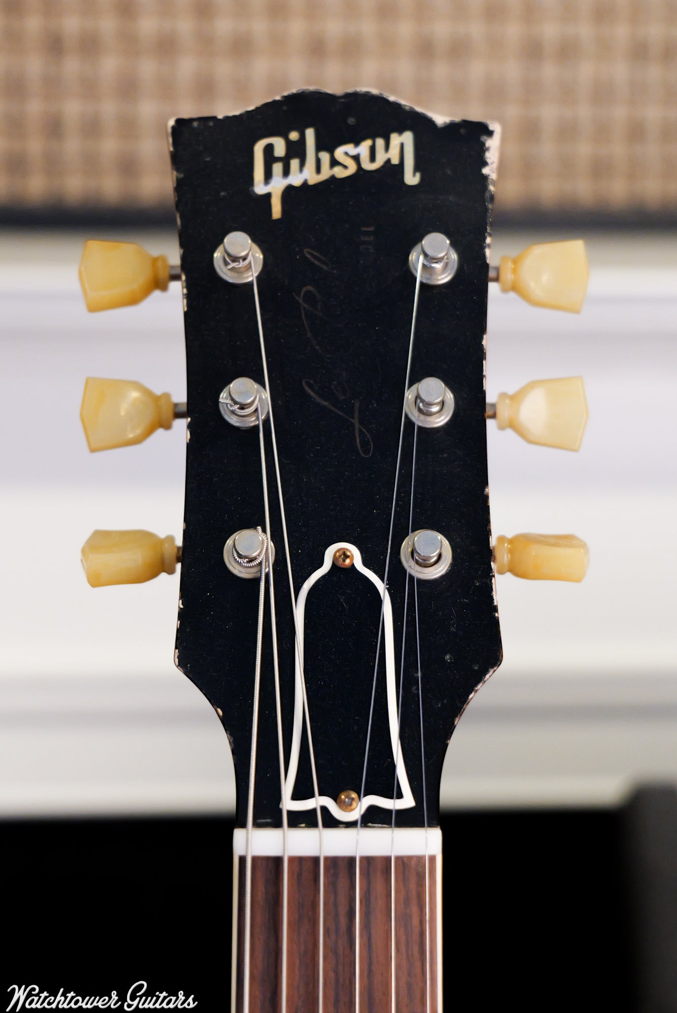 2021 Gibson 1958 Standard R8 Murphy Lab Heavy Aged Iced Tea