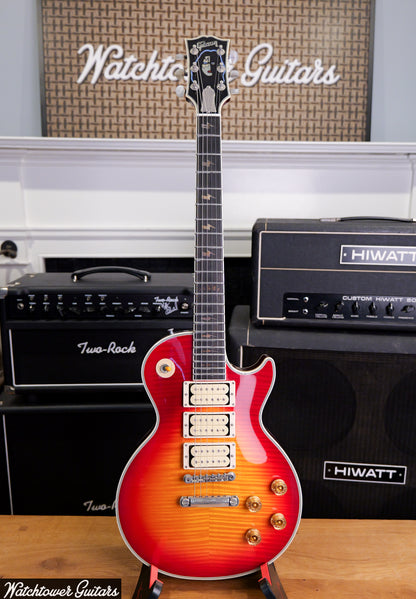 1998 Gibson Ace Frehley's Personal Signature Les Paul Custom Cherry Sunburst
