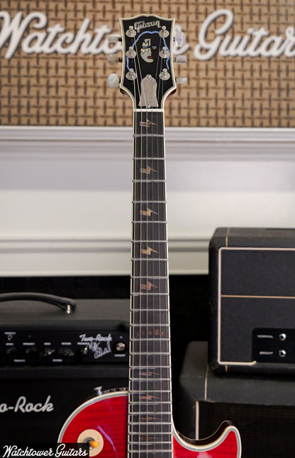1998 Gibson Ace Frehley's Personal Signature Les Paul Custom Cherry Sunburst