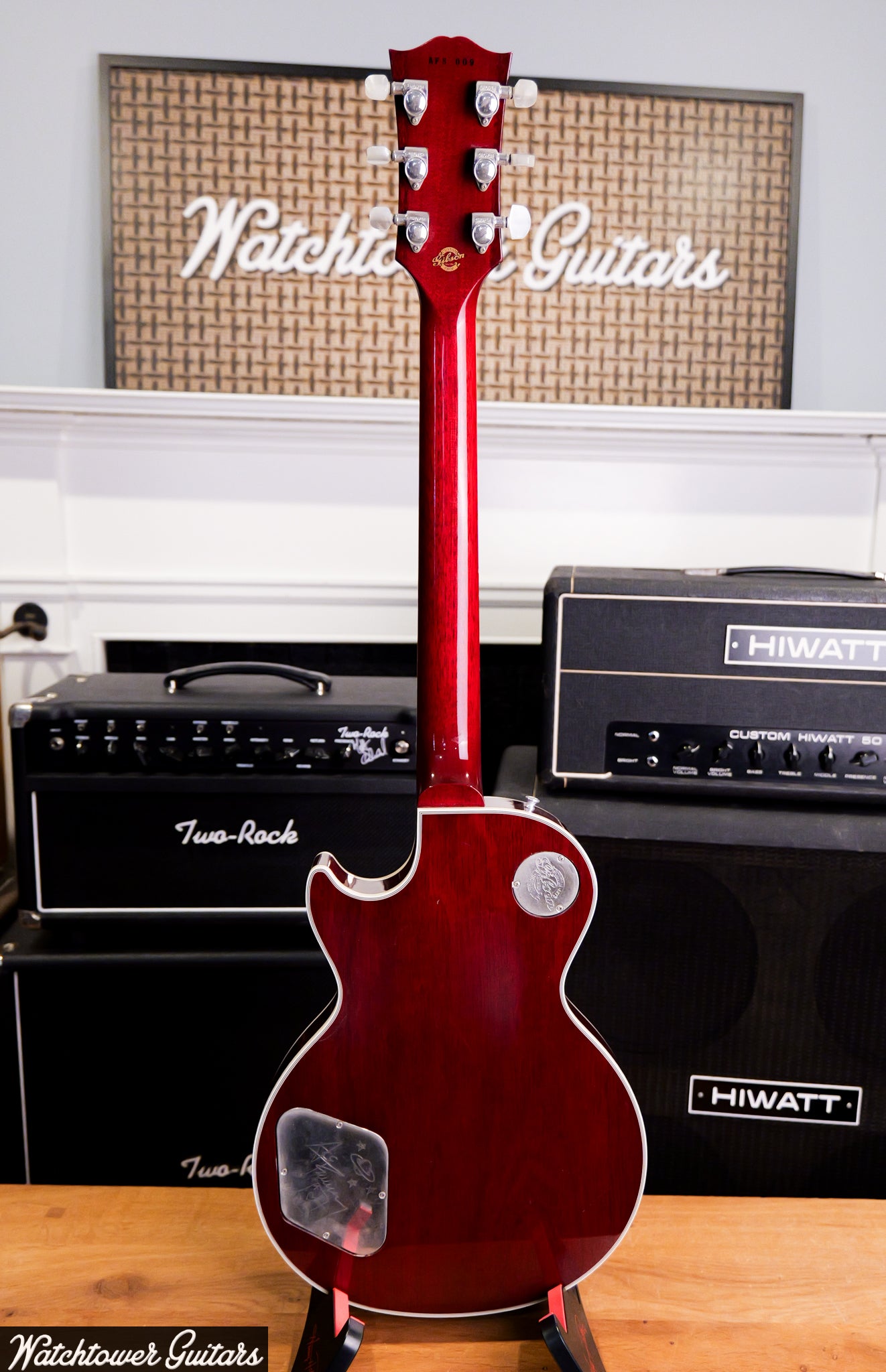 1998 Gibson Ace Frehley's Personal Signature Les Paul Custom Cherry Sunburst