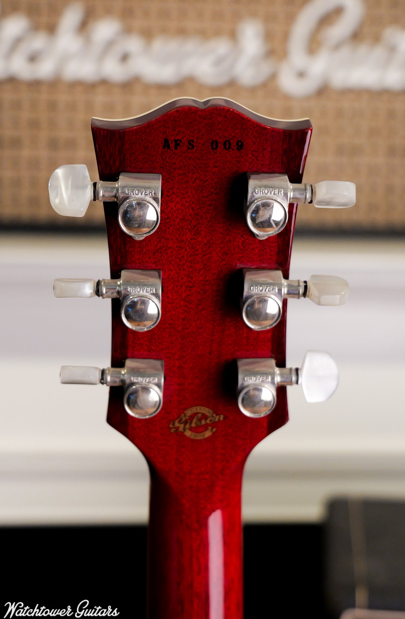 1998 Gibson Ace Frehley's Personal Signature Les Paul Custom Cherry Sunburst