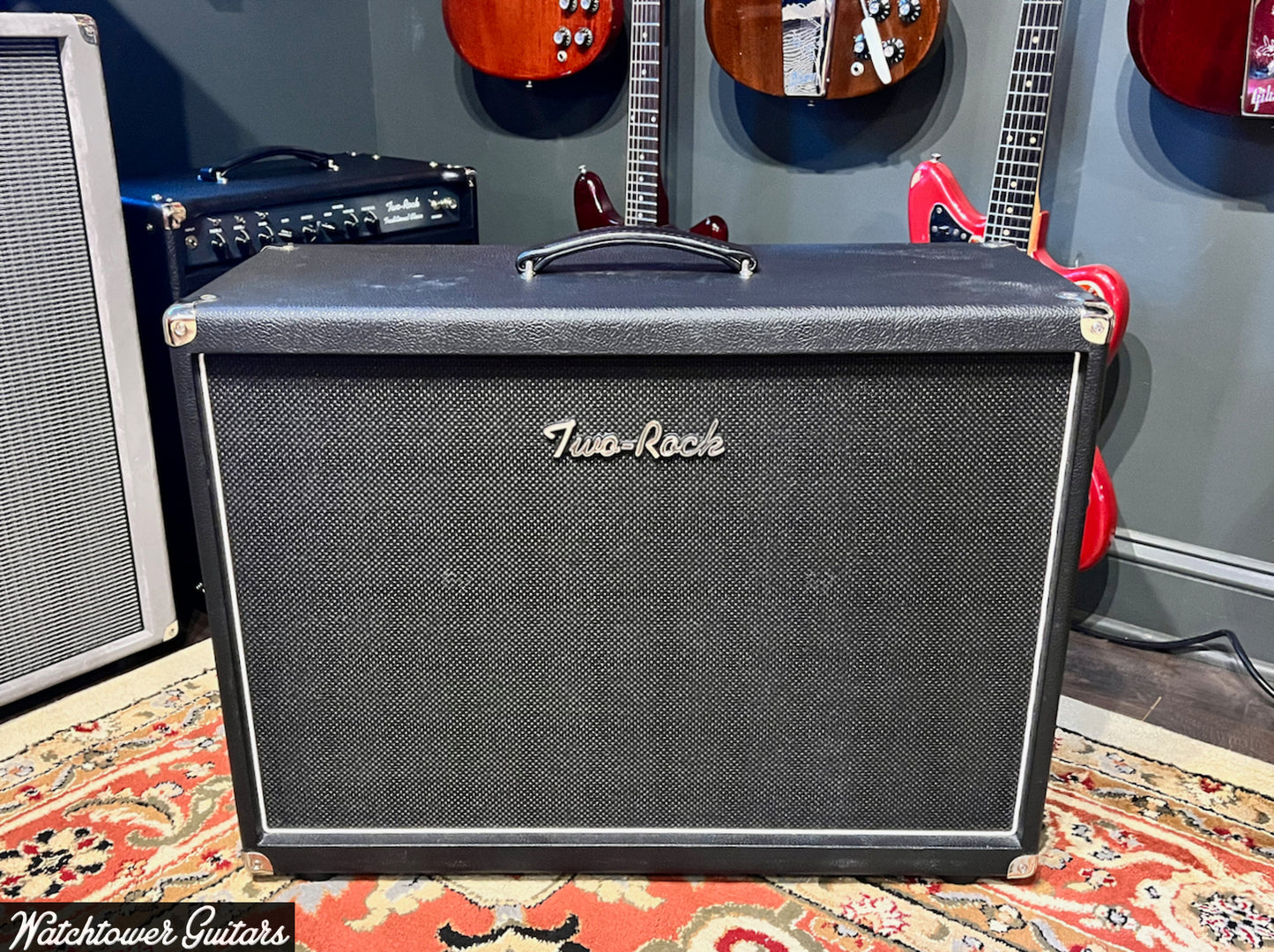2008 Two Rock Custom Clean 100 Watt Head & 2x12 Cabinet Black Tolex