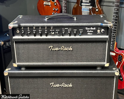 2008 Two Rock Custom Clean 100 Watt Head & 2x12 Cabinet Black Tolex