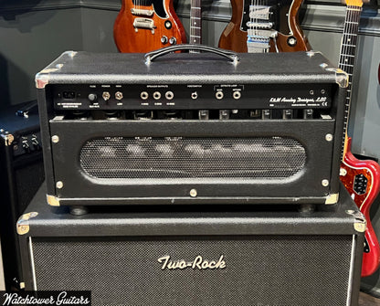 2008 Two Rock Custom Clean 100 Watt Head & 2x12 Cabinet Black Tolex