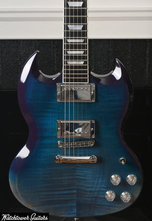 2018 Gibson SG Standard HP II Blueberry Fade