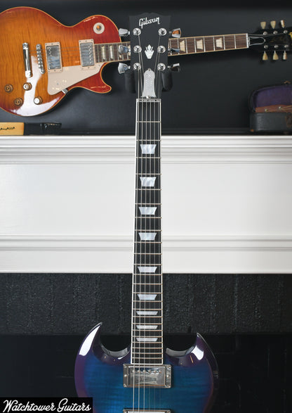 2018 Gibson SG Standard HP II Blueberry Fade