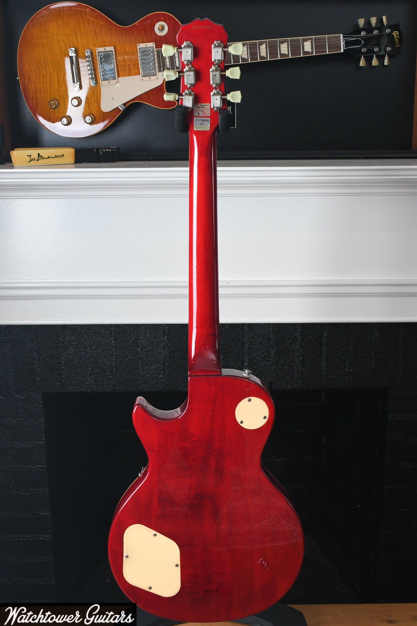 1997 Epiphone Les Paul Standard Cherry Sunburst Seymour Duncan Pickups