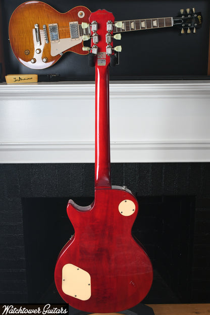 1997 Epiphone Les Paul Standard Cherry Sunburst Seymour Duncan Pickups