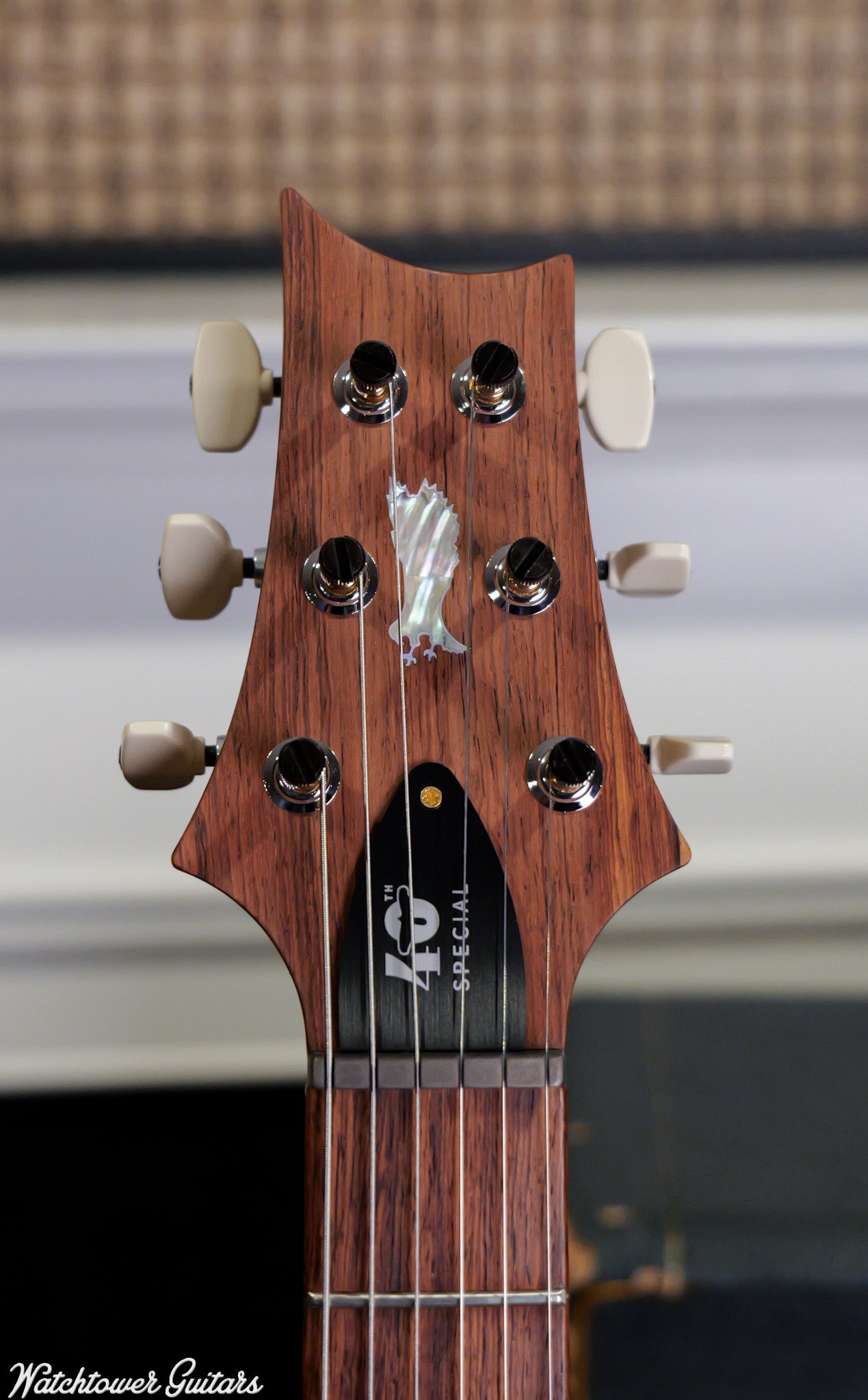 Paul Reed Smith PRS 40th Anniversary Special Semi Hollow Limited Edition Yellow Tiger