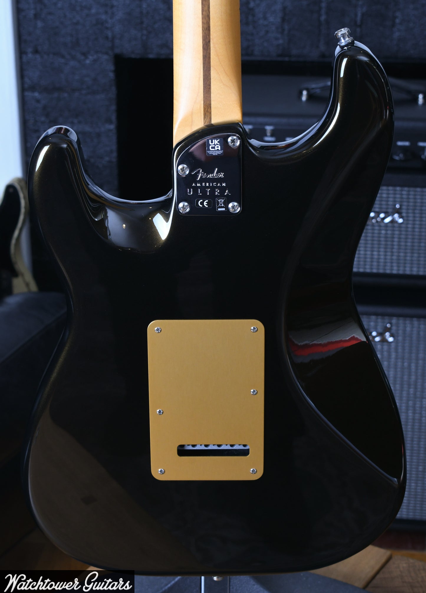 2021 Fender American Ultra HSS Stratocaster Texas Tea