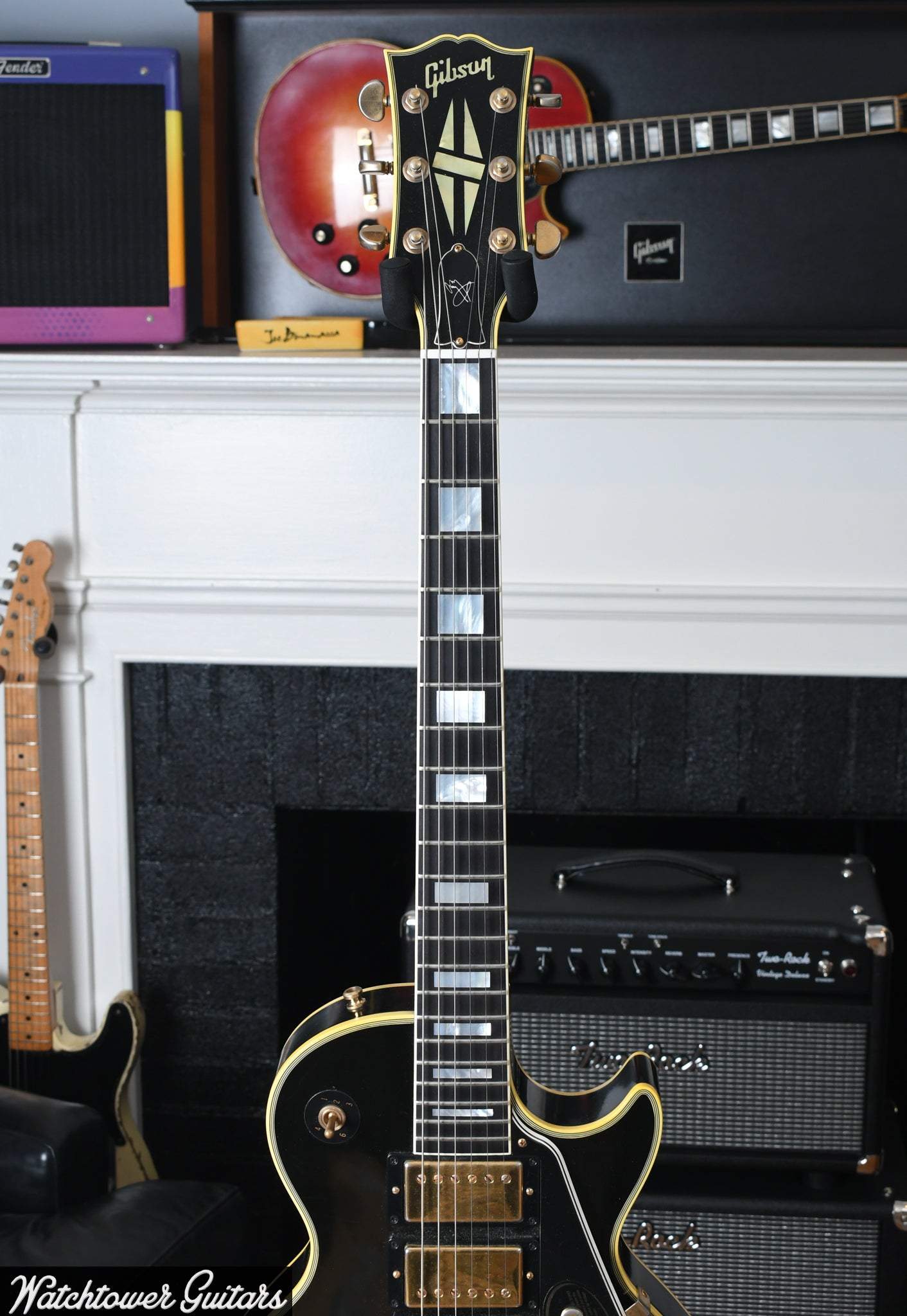 2008 Gibson Jimmy Page Signature Les Paul Custom VOS Black Beauty Bigsby