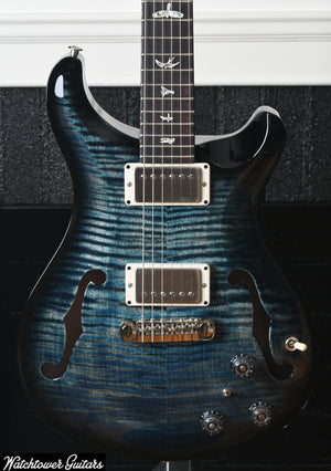 Paul Reed Smith PRS Hollowbody II Piezo *Custom Color* Faded Whale Blue with Black Burst