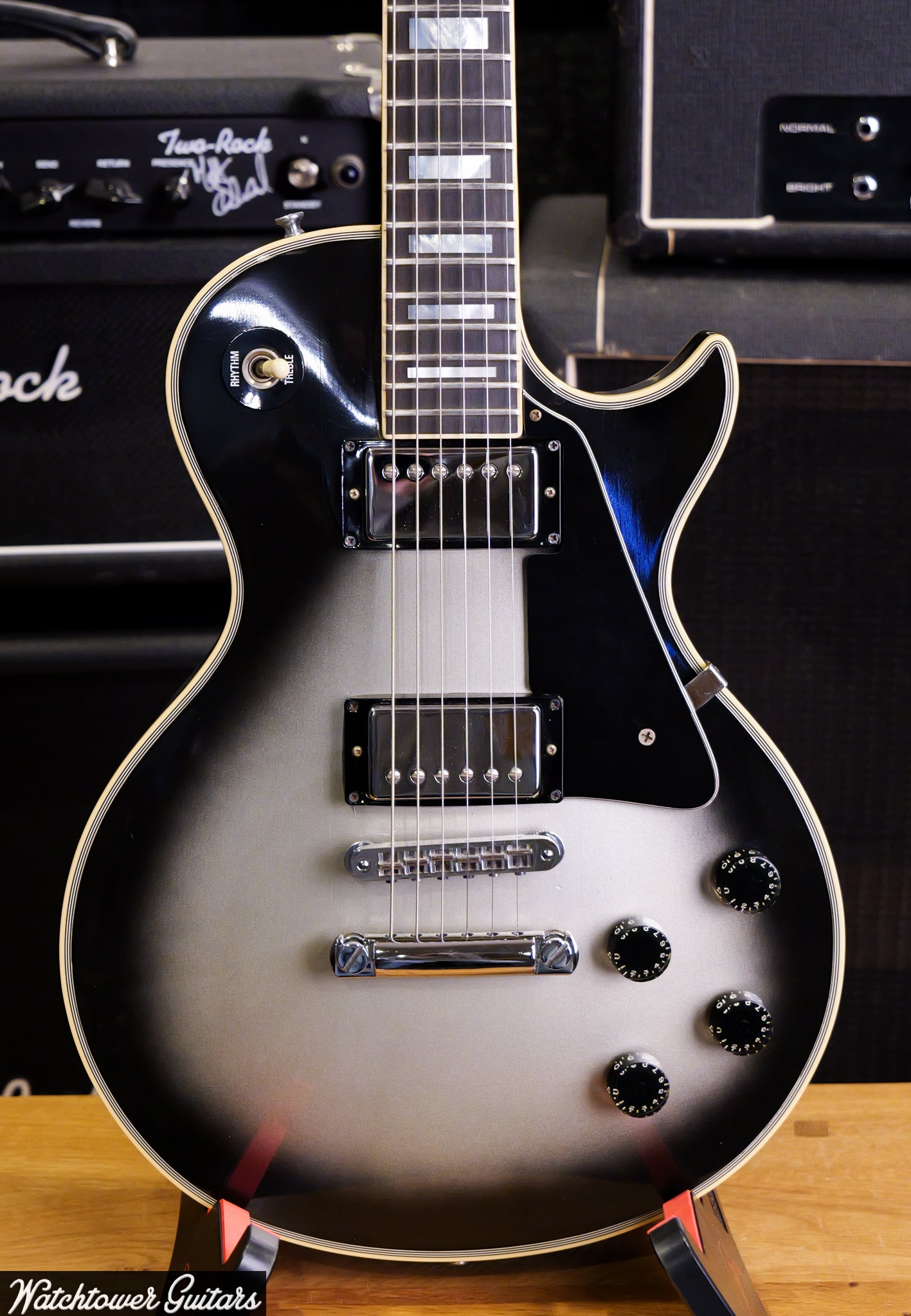 1980 Gibson Les Paul Custom Silverburst