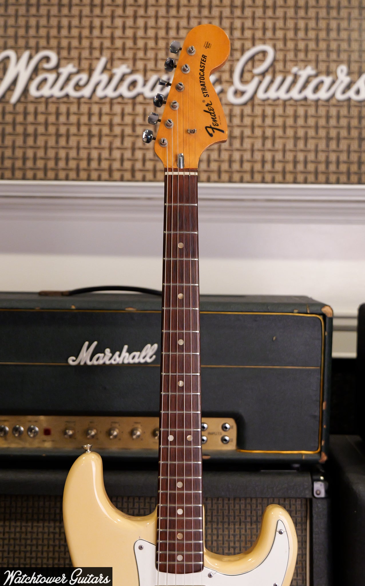 1972 Fender Stratocaster Olympic White