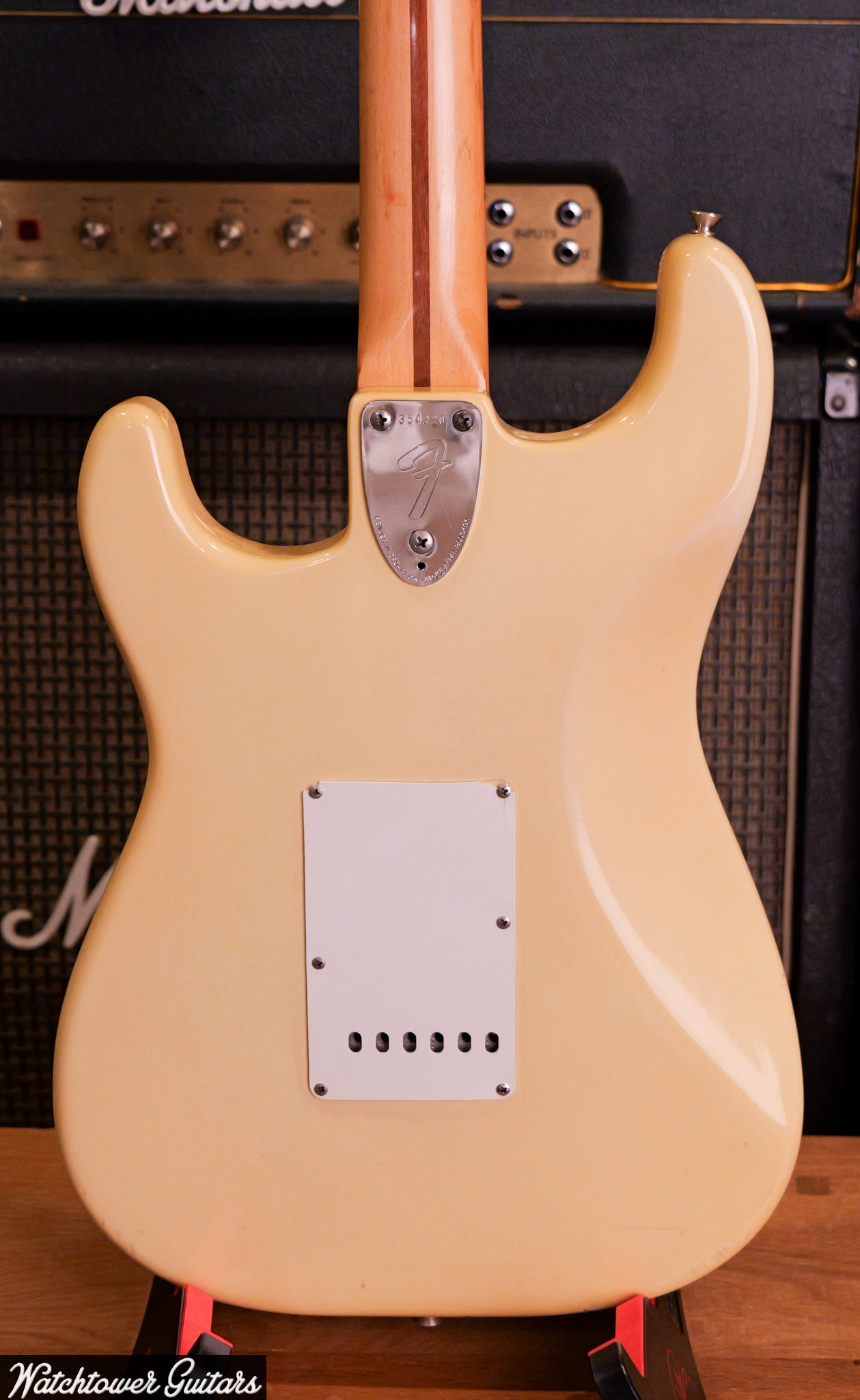 1972 Fender Stratocaster Olympic White
