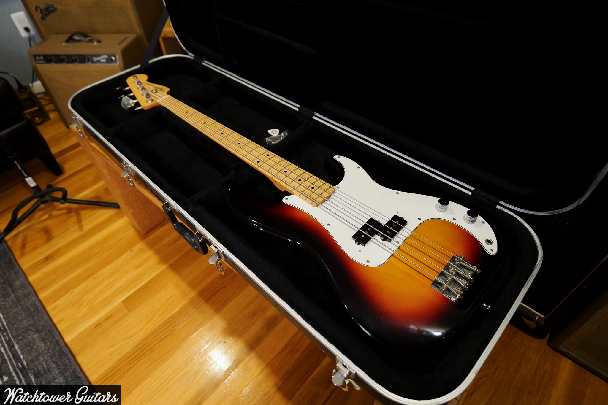 1984-1987 Fender Japan Precision Bass Sunburst – Watchtower Guitars