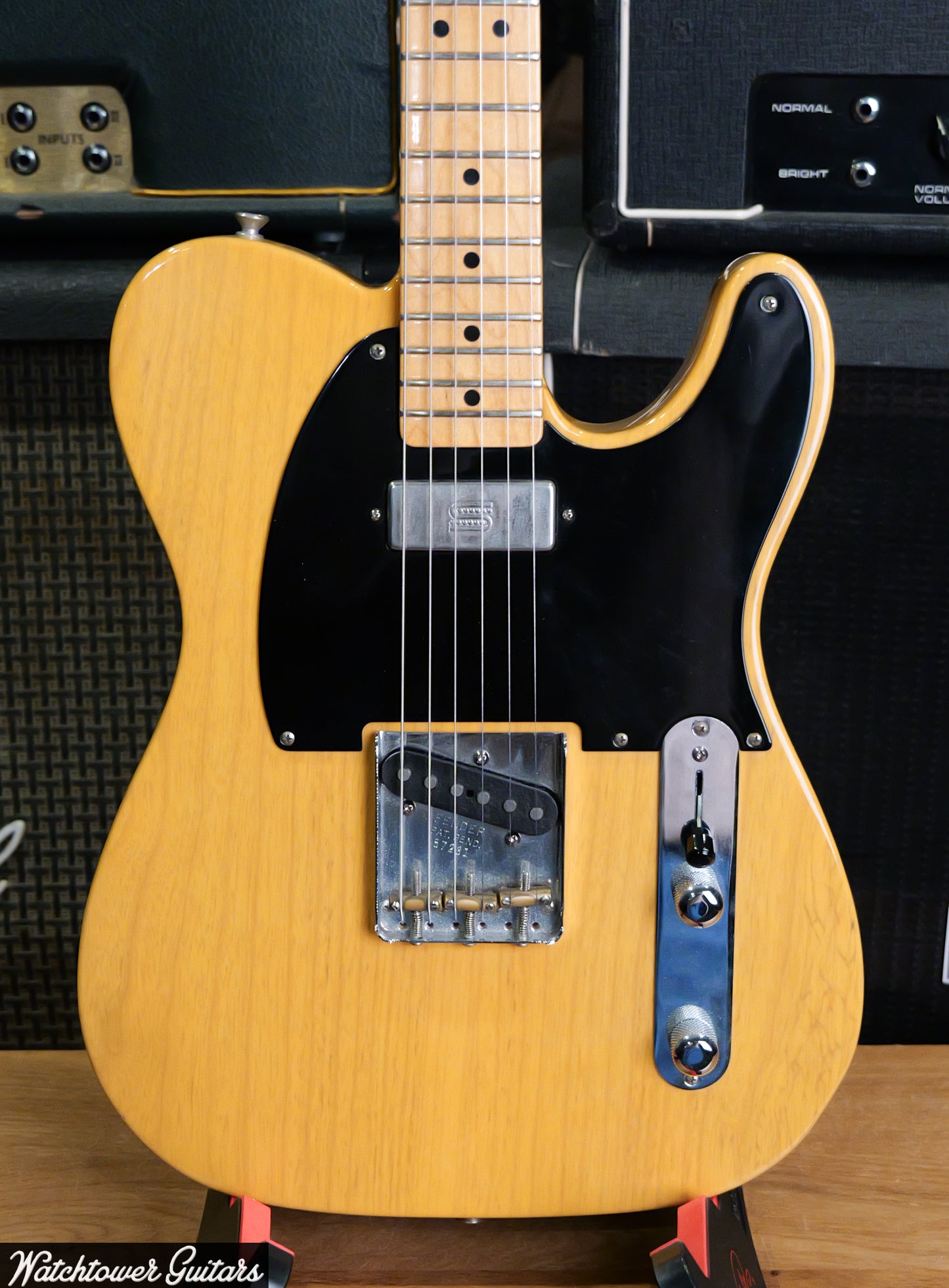 2007 Fender Vintage Hot Rod '52 Telecaster Seymour Duncan Mini Humbucker Butterscotch Blonde