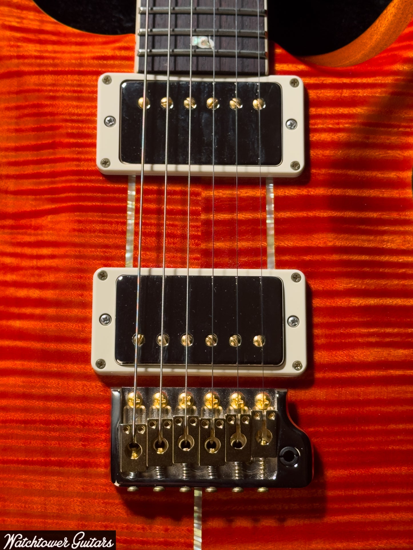 2024 Paul Reed Smith PRS Santana 10 Top Trans Orange