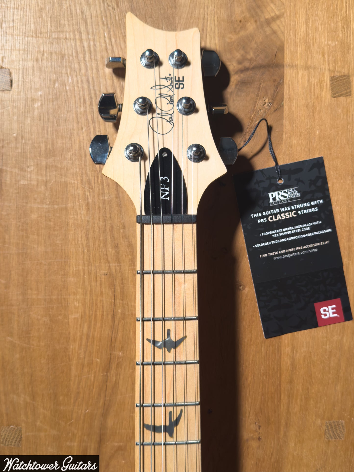 Paul Reed Smith PRS SE NF3 Maple Pearl White
