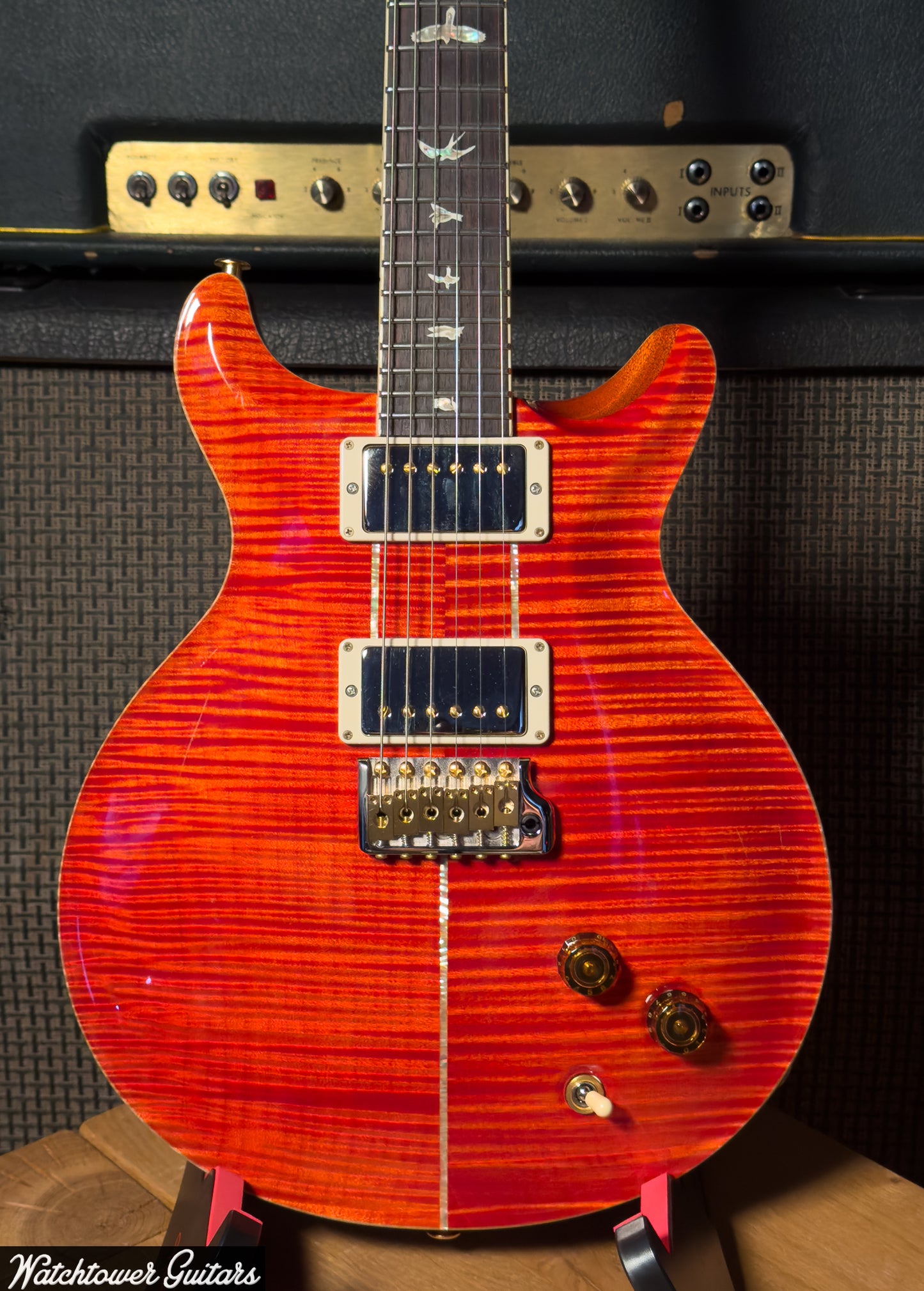 2024 Paul Reed Smith PRS Santana 10 Top Trans Orange
