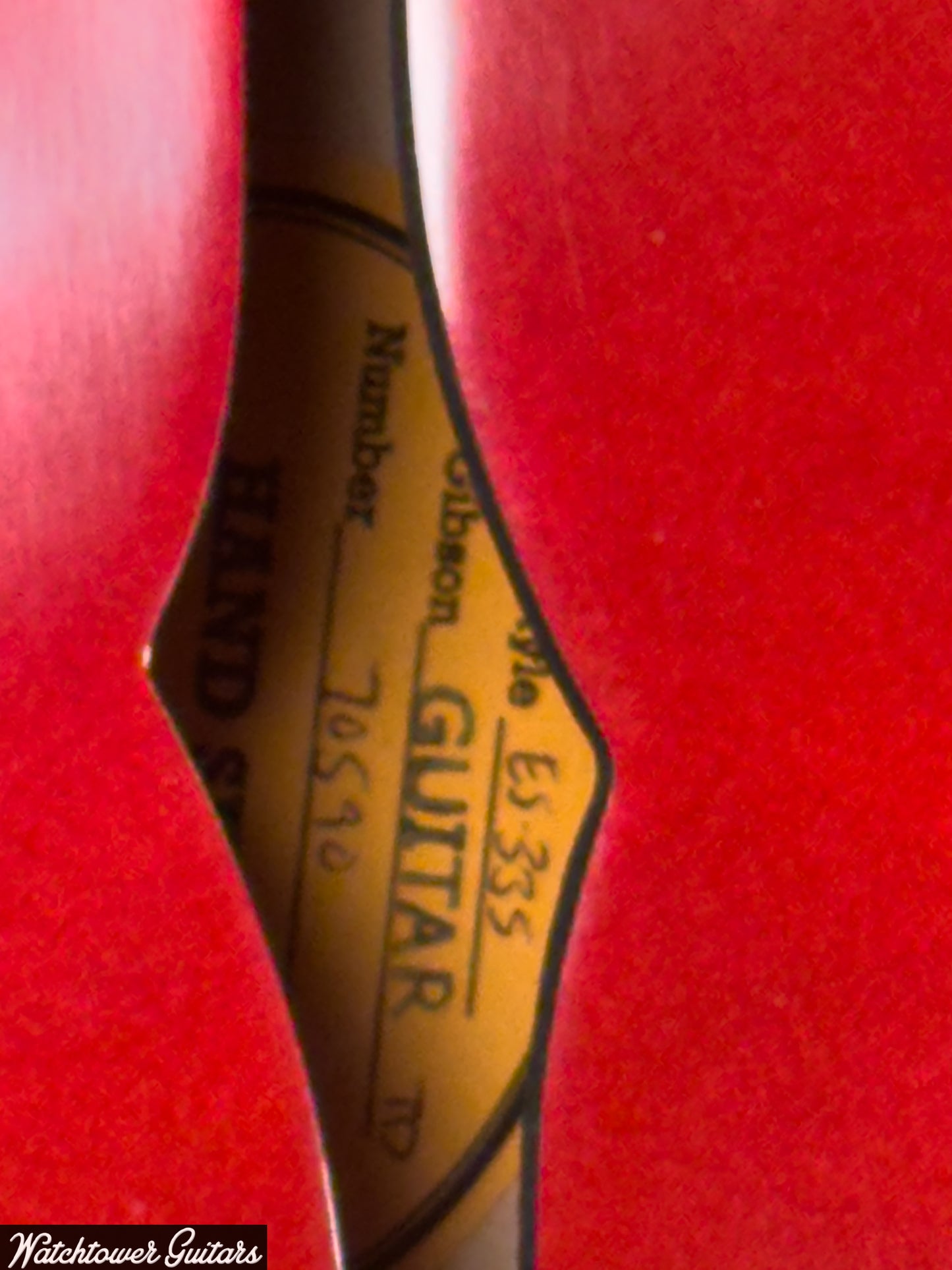 2017 Gibson Custom Shop ES-335 '64 RI Hand Select Sparkling Burgundy