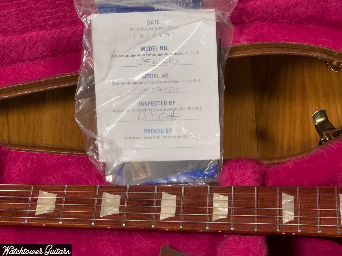 2013 Gibson Les Paul Studio Wine Red