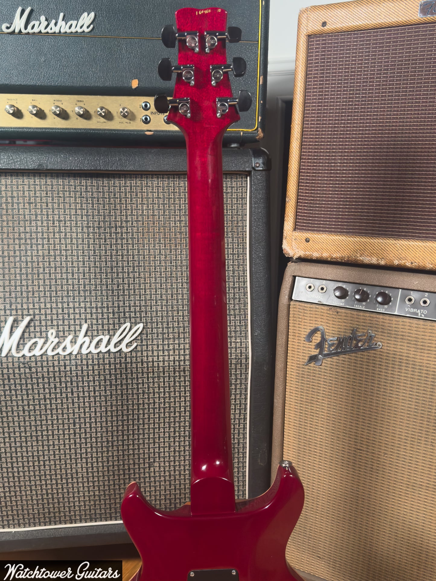 2001 Paul Reed Smith PRS Santana III Santana Yellow 10 Top