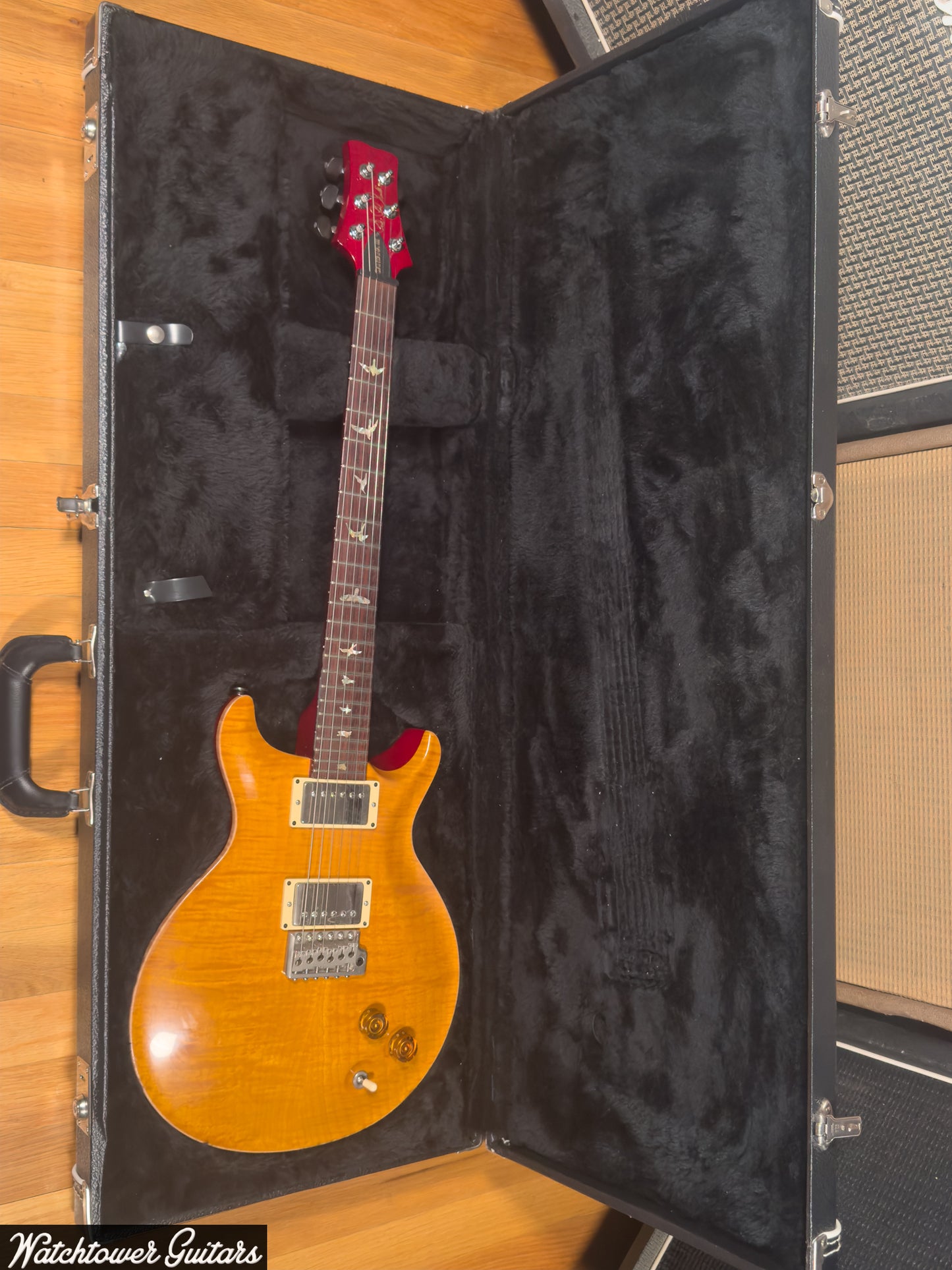 2001 Paul Reed Smith PRS Santana III Santana Yellow 10 Top