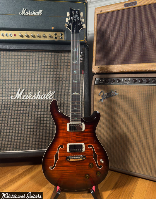 Paul Reed Smith PRS SE Hollowbody II Orange Tiger Smokeburst