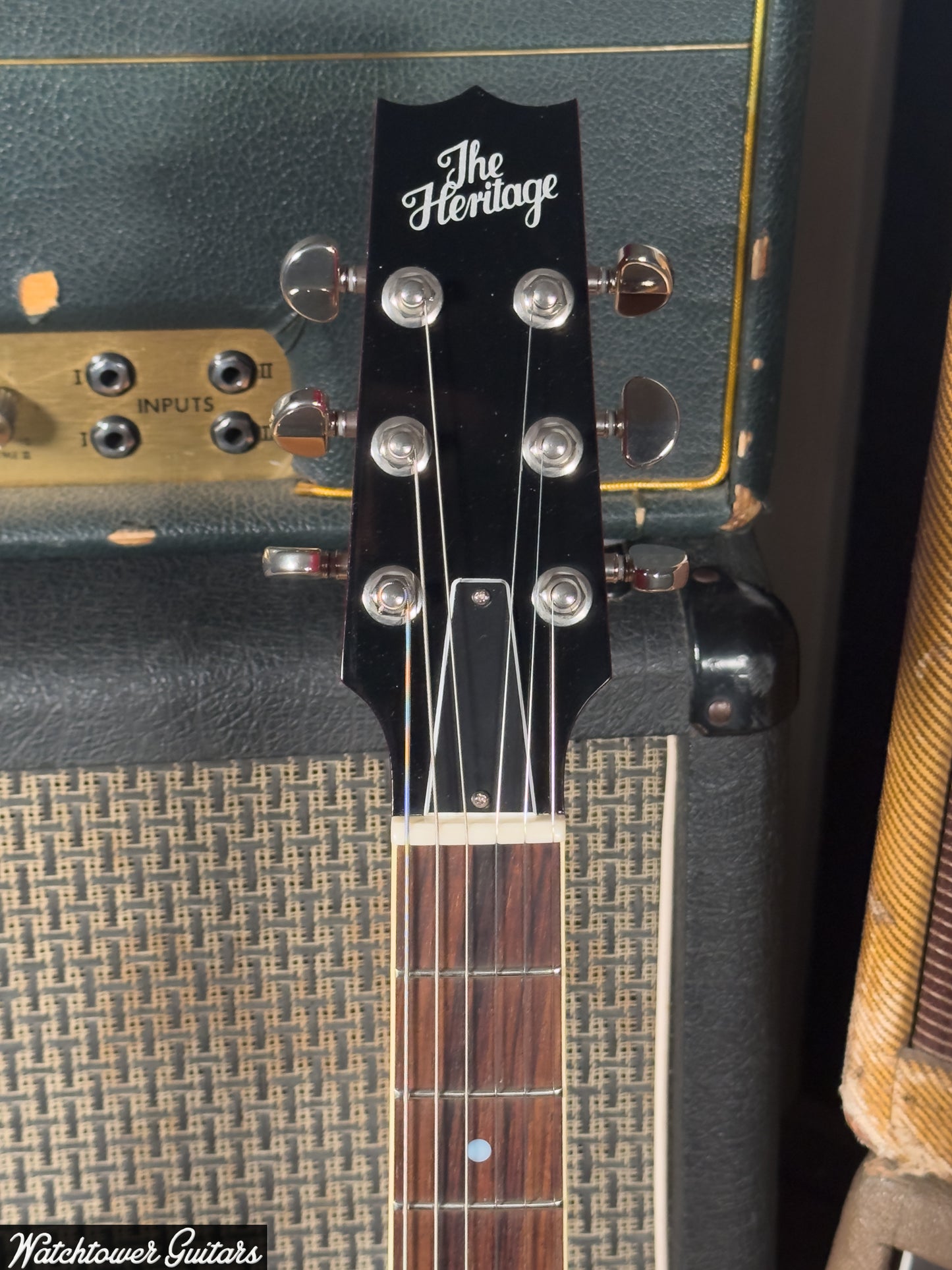 2024 Heritage H-530 Hollow Electric Guitar Trans Cherry