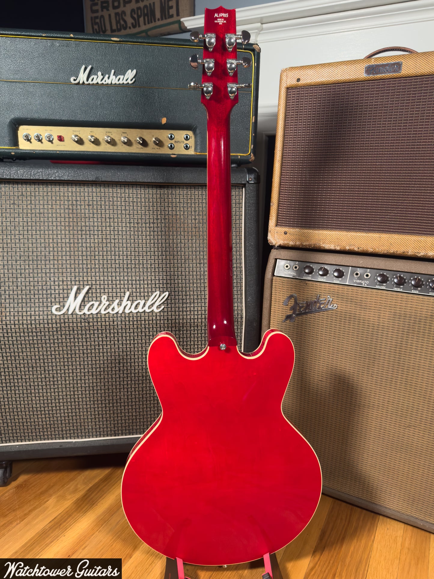 2024 Heritage H-530 Hollow Electric Guitar Trans Cherry