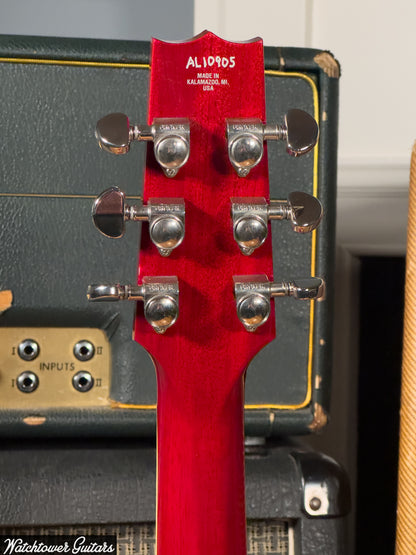 2024 Heritage H-530 Hollow Electric Guitar Trans Cherry