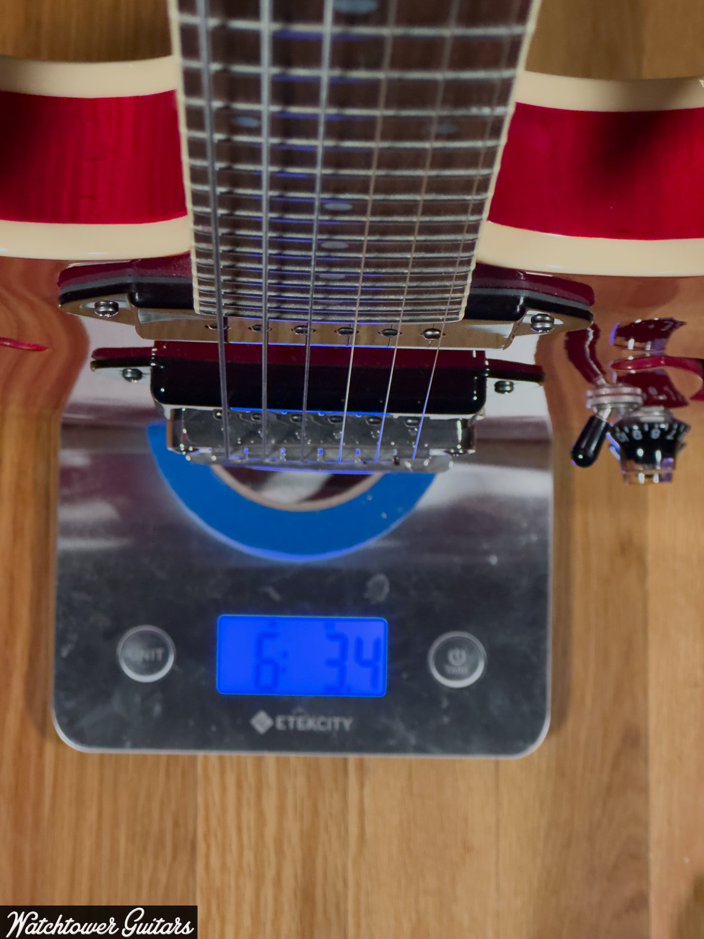 2024 Heritage H-530 Hollow Electric Guitar Trans Cherry