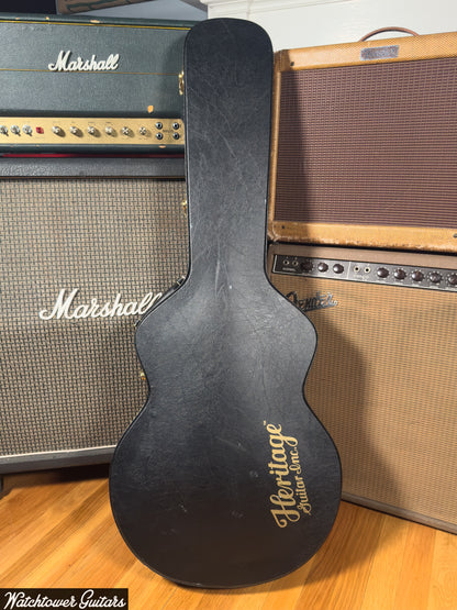 2024 Heritage H-530 Hollow Electric Guitar Trans Cherry