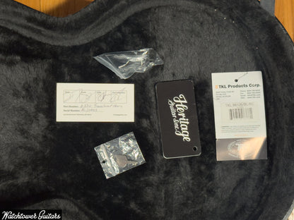 2024 Heritage H-530 Hollow Electric Guitar Trans Cherry