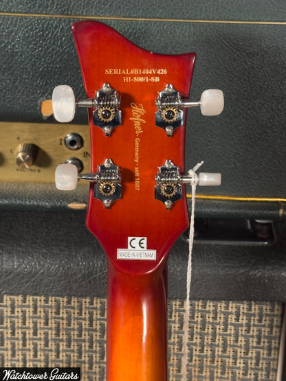 Hofner Violin Bass Ignition Pro Sunburst
