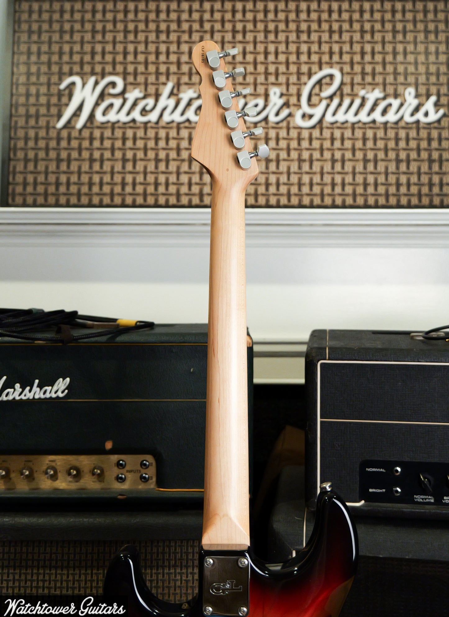 2005 G&L USA Legacy SSS Sunburst